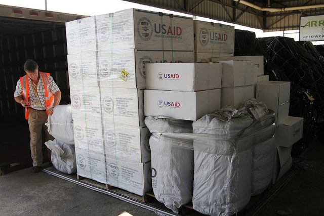 Humanitarian aid to Panama