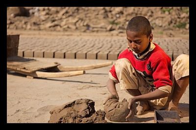 Pakistani Kiln Worker