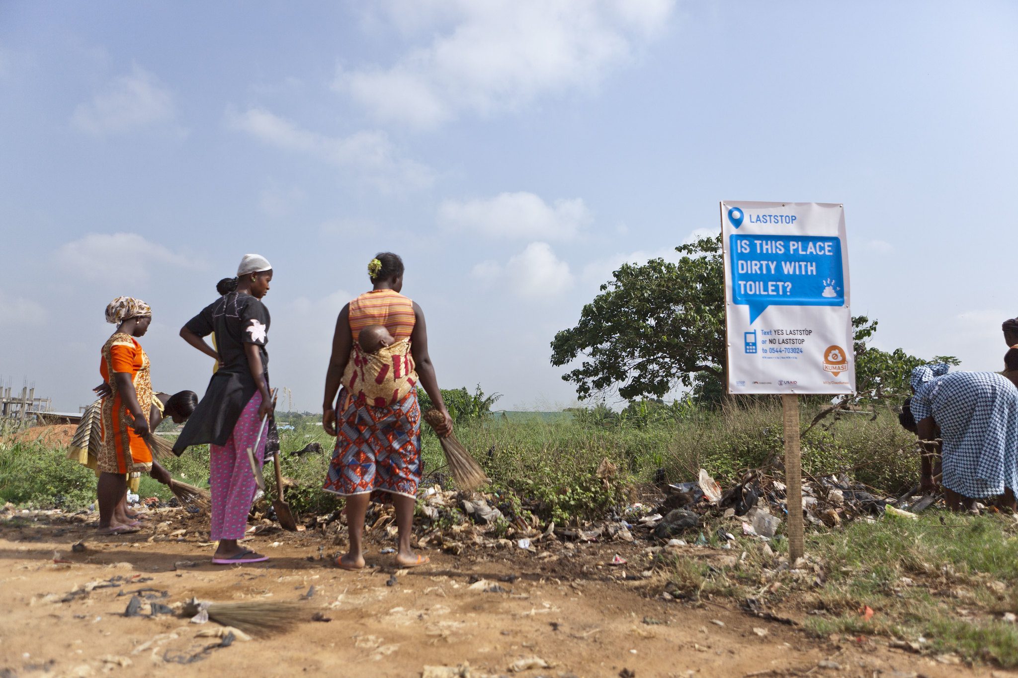 Slums in Ghana