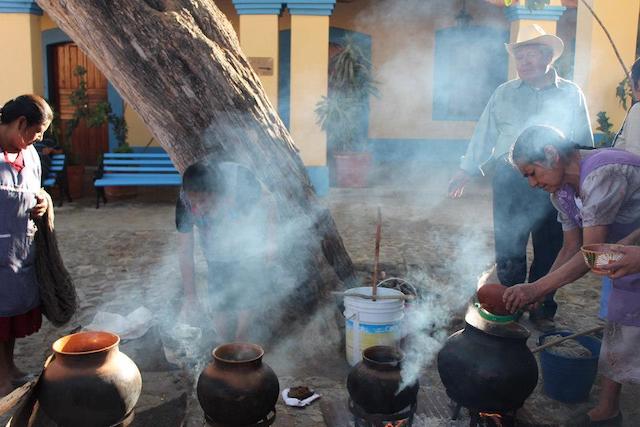 Female Weaving Co-op in Mexico