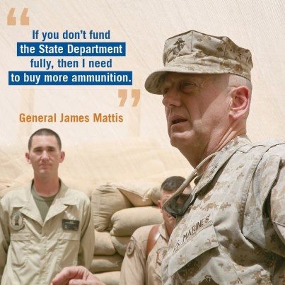 Mattis Foreign Aid Quote