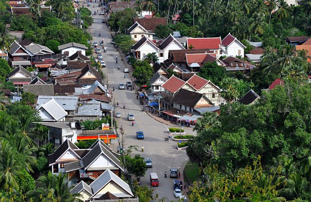 infrastructure in laos
